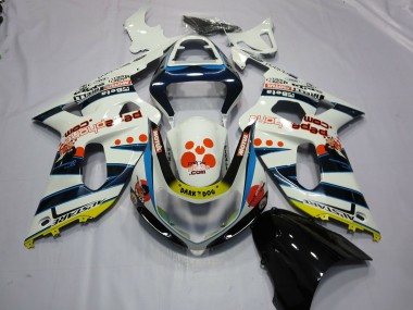 Taches 2001-2003 Suzuki GSXR 600-750 Carénage Moto