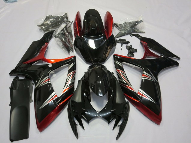 Tricolore 2006-2007 Suzuki GSXR 600-750 Carénage Moto Tricolore 2006-2007 Suzuki GSXR 600-750 Carénage Moto