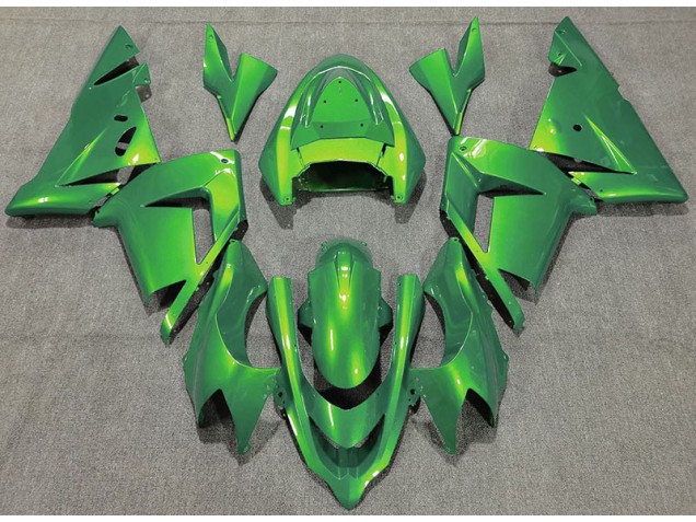 Vert Brillant 2004-2005 Kawasaki ZX10R Carénage Moto Vert Brillant 2004-2005 Kawasaki ZX10R Carénage Moto
