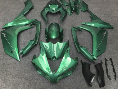 Vert Brillant 2007-2008 Yamaha R1 Carénage Moto