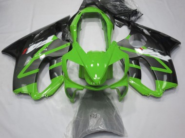 Vert Brillant & Gris 2004-2007 Honda CBR600 F4i Carénage Moto