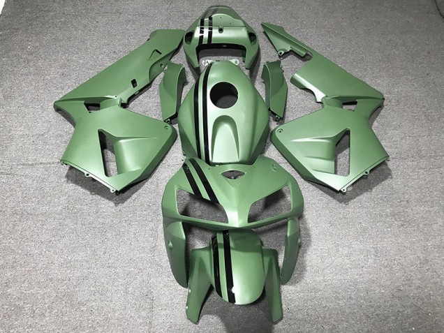 Vert Mat 2005-2006 Honda CBR600RR Carénage Moto Vert Mat 2005-2006 Honda CBR600RR Carénage Moto