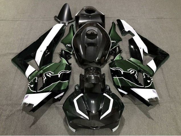 Vert Personnalisé Fibre De Carbone Taureau 2013-2023 Honda CBR600RR Carénage Moto Vert Personnalisé Fibre De Carbone Taureau 2013-2023 Honda CBR600RR Carénage Moto