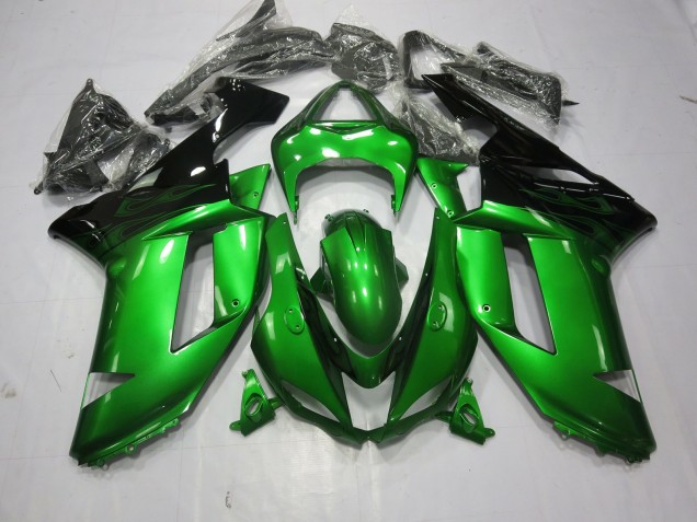 Vert Spécial 2007-2008 Kawasaki ZX6R Carénage Moto Vert Spécial 2007-2008 Kawasaki ZX6R Carénage Moto