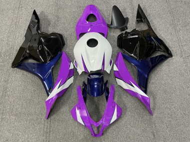 Violet & Blanc 2009-2012 Honda CBR600RR Carénage Moto