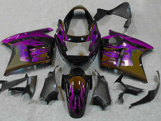 Violet Flamme 1996-2007 Honda CBR1100XX Carénage Moto Violet Flamme 1996-2007 Honda CBR1100XX Carénage Moto