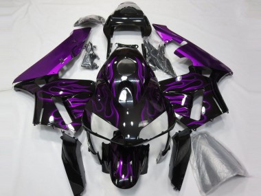Violet Flamme 2003-2004 Honda CBR600RR Carénage Moto