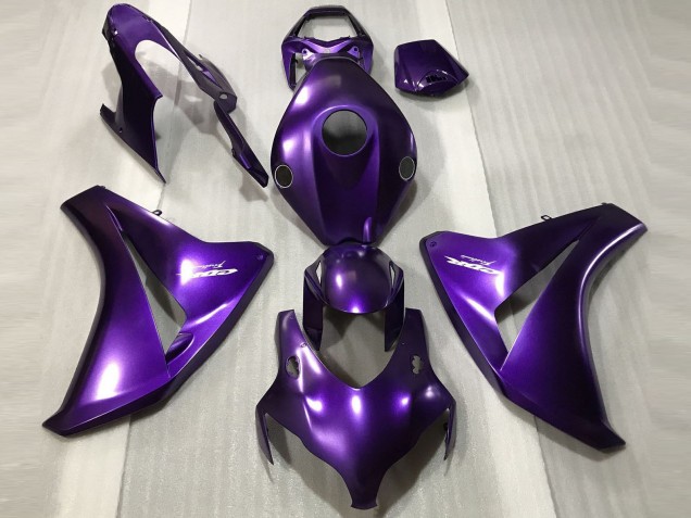 Violet Foncé Brillant 2008-2011 Honda CBR1000RR Carénage Moto Violet Foncé Brillant 2008-2011 Honda CBR1000RR Carénage Moto