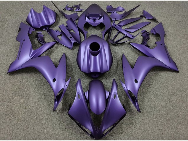 Violet Mat 2004-2006 Yamaha R1 Carénage Moto Violet Mat 2004-2006 Yamaha R1 Carénage Moto