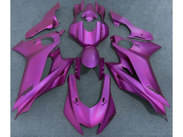 Violet Vif Mat 2017-2021 Yamaha R6 Carénage Moto Violet Vif Mat 2017-2021 Yamaha R6 Carénage Moto