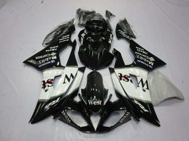 West 2008-2016 Yamaha R6 Carénage Moto West 2008-2016 Yamaha R6 Carénage Moto