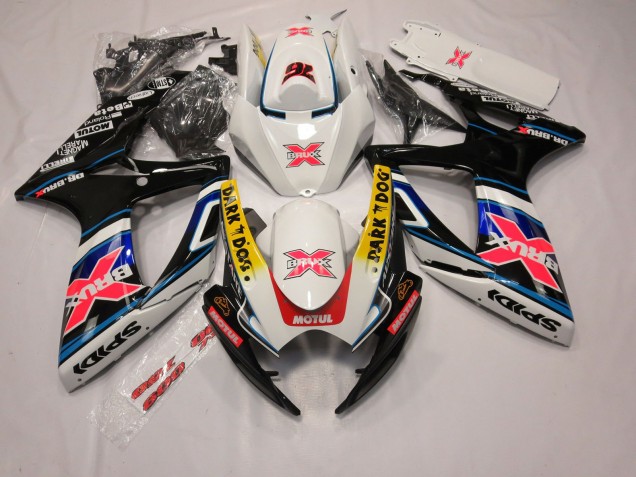 X 76 Bruxelles 2006-2007 Suzuki GSXR 600-750 Carénage Moto X 76 Bruxelles 2006-2007 Suzuki GSXR 600-750 Carénage Moto