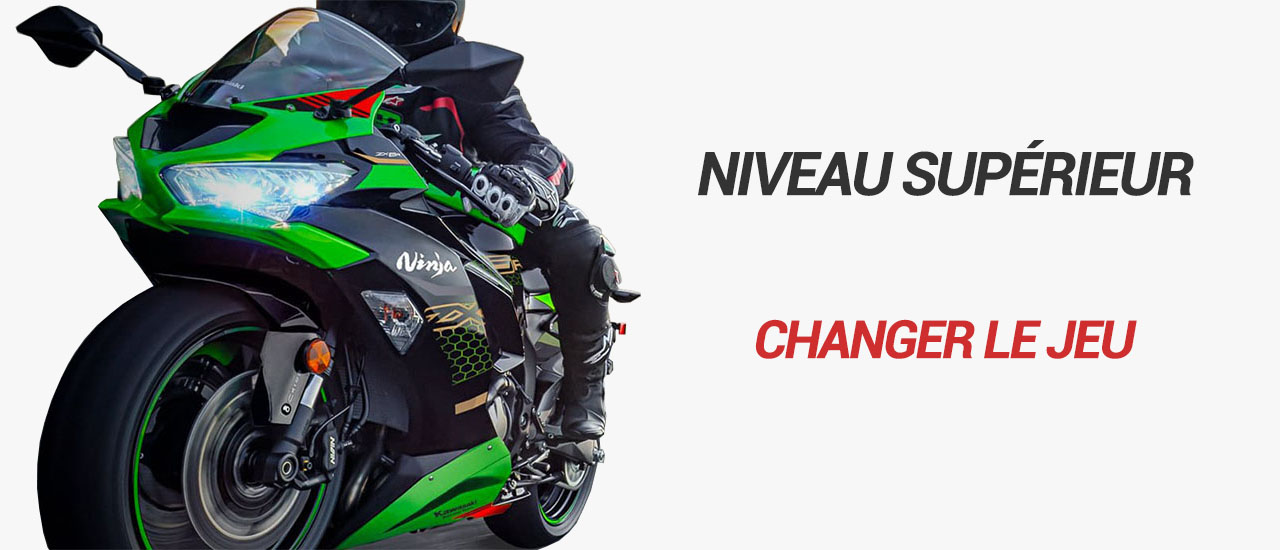 Passez au niveau supérieur, changez le jeu | Carenage Moto